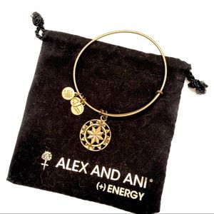 Compass-Gold-Alex and Ani bracelet